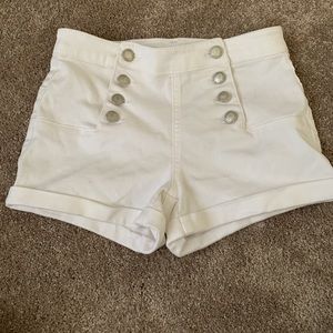 White Charlotte Russe Shorts
